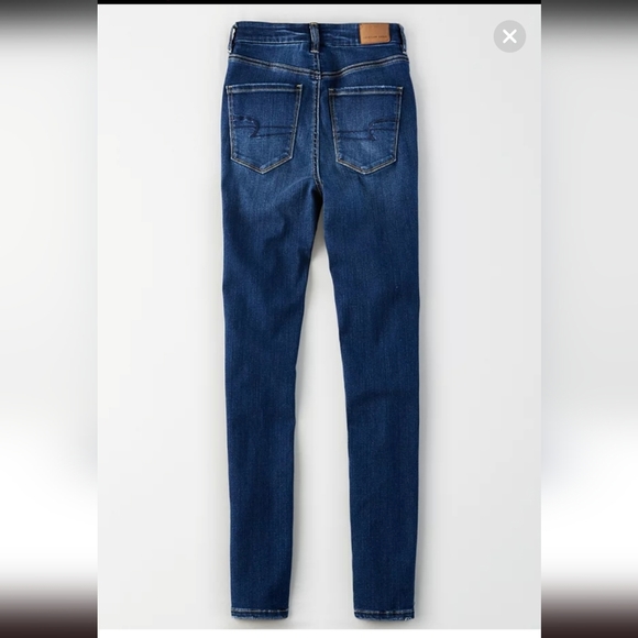 Women's American Eagle Next Level Stretch Curvy Super Hi-Rise Jegging Medium - Picture 4 of 16